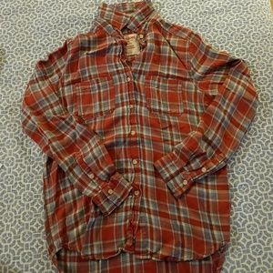 Soft boyfriend-style flannel